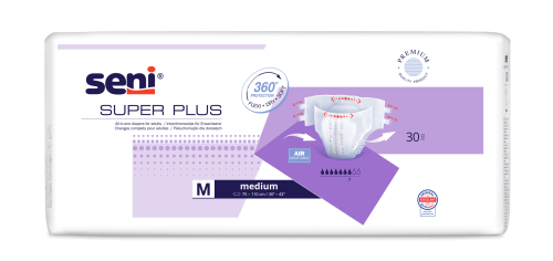 SENI, Inkontinenzwindel Super Plus, 30 Stück, Größe: M