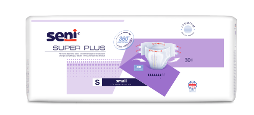SENI, Inkontinenzwindel Super Plus, 30 Stück, Größe: S