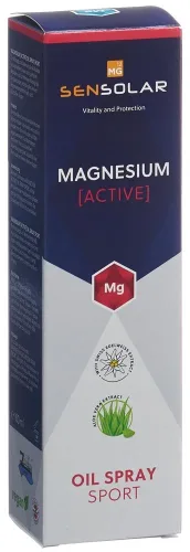 Sensolar, SENSOLAR Magnesium Active Oil Spray SPORT (100ml)