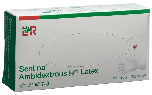 Sentina Handschuhe M Latex 100 Stk
