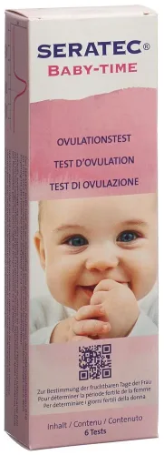 Seratec, Seratec Baby-Time Ovulationstest 6 Stück