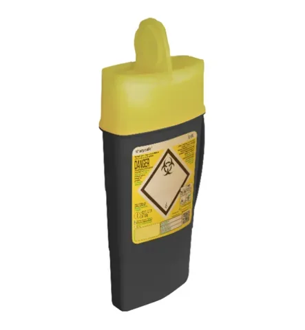 Sharpsafe, Sharpsafe Entsorgungsbox 0.6 Liter, 5. Generation (1 Stk)