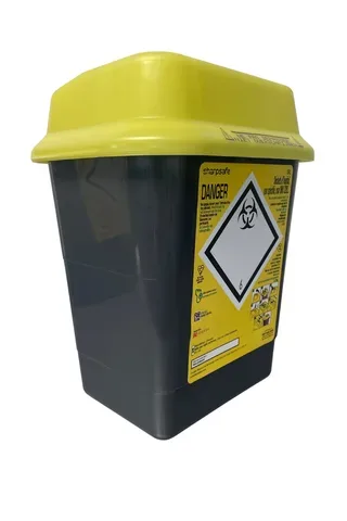 Sharpsafe, Sharpsafe Dual Protect Pro Entsorgungsbox, 5 Liter (1 Stk)