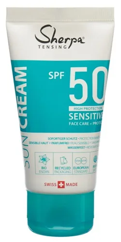 Sherpa, Sherpa Tensing Sonnencreme SPF 50 Sensitive (50ml)