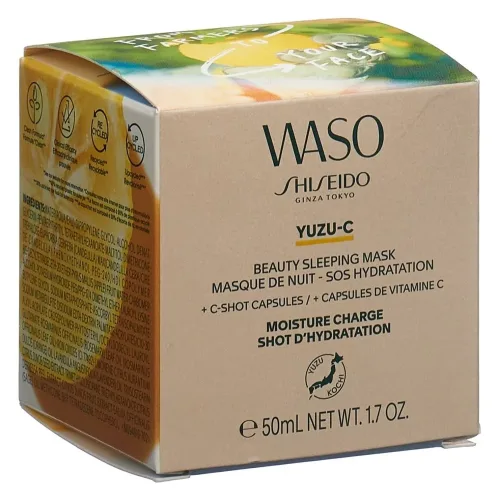 SHISEIDO, SHISEIDO - Yuzu Beauty Sleeping Mask, Waso, 50 ml