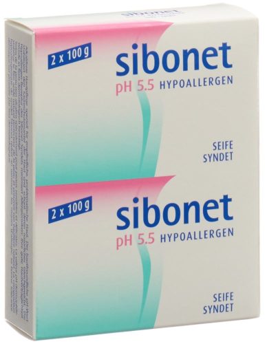 Sibonet, sibonet Seife pH 5.5 Hypoallergen (2x100g)