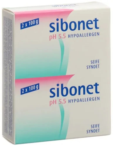 Sibonet, sibonet Seife pH 5.5 Hypoallergen (2x100g)