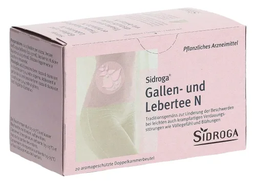 Sidroga, Sidroga Gallen- und Lebertee N (20 Beutel)