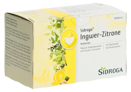 Sidroga, Sidroga Ingwer-Zitrone Tee (20 Beutel)