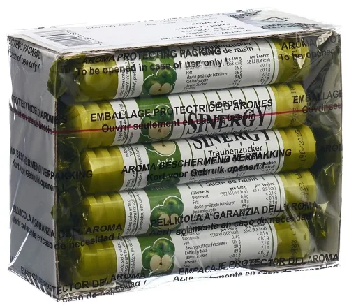 SINERGY, SINERGY Traubenzucker Apfel (15x40g)