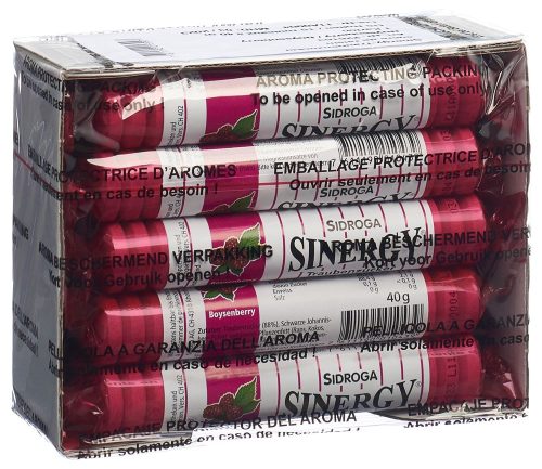 SINERGY, SINERGY Traubenzucker Boysenberry (15x40g)