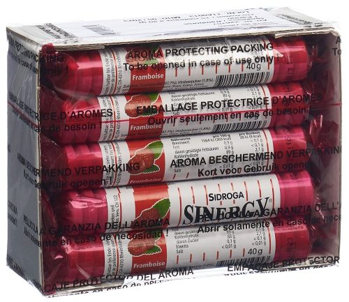 SINERGY, SINERGY Traubenzucker Himbeere (15x40g)