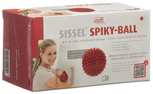 SISSEL, Sissel - Massageball, Rot Bunt, One Size