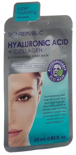 Skinrepublic, SKINREPUBLIC Hyaluronic Acid + Collagen Face Mask