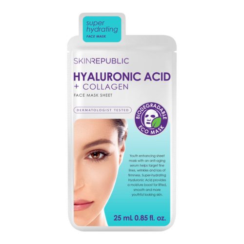 Skinrepublic, SKINREPUBLIC Hyaluronic Acid + Collagen Face Mask
