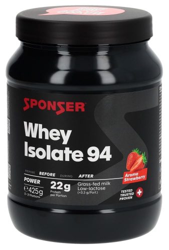 SPONSER, Sponser Whey Isolate 94 Strawberry (425g)