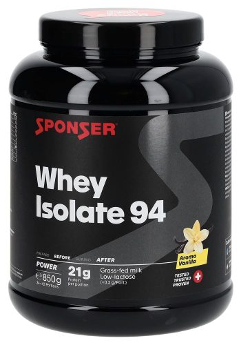 SPONSER, Sponser Whey Isolate 94 Vanilla (850g)
