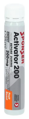 SPONSER, Sponser Activator 200 Energy Ampulle (25ml)
