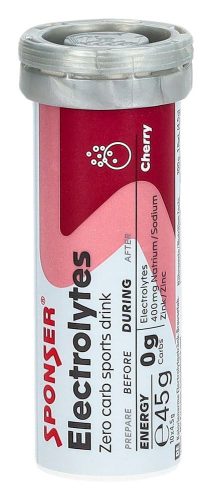 SPONSER, Sponser Elektrolyt Brausetabletten Electrolytes Cherry (10 Stk)