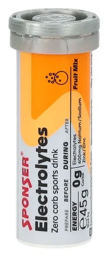 SPONSER, Sponser Electrolytes Tabs Fruit-Mix (10x4,5g)