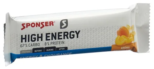 SPONSER, Sponser High Energy Bar Abricot-Vanilla (45g)