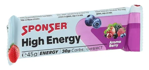 SPONSER, Sponser High Energy Riegel Berry (45g)