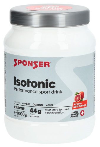 SPONSER, Sponser Isotonic Red Orange Pulver (1000g)