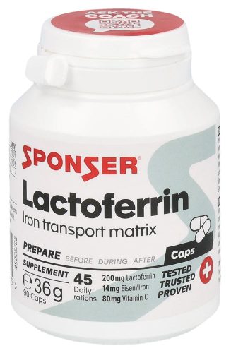 SPONSER, SPONSER - Fit & Well Kapseln, Lactoferrin, One Size