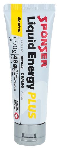 SPONSER, Sponser Liquid Energy Plus mit Koffein, Tube (70g)
