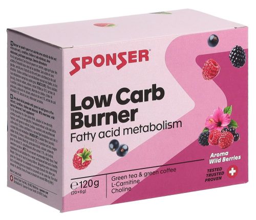 SPONSER, SPONSER Low Carb Burner Figure & Shape Wild Berries (20x6g)