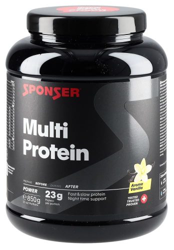 SPONSER, SPONSER Proteinpulver Multi Protein Vanilla bunt