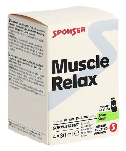 SPONSER, Sponser Muscle Relax (4x30ml)