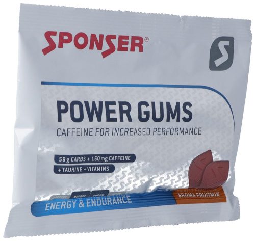 SPONSER, Sponser Power Gums Fruit Mix (75g)