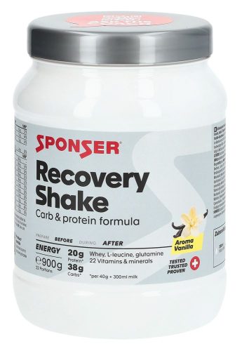 SPONSER, Sponser Recovery Shake Vanille (900g)
