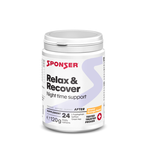 SPONSER, Sponser Relax & Recover Orange-Peach (120g)