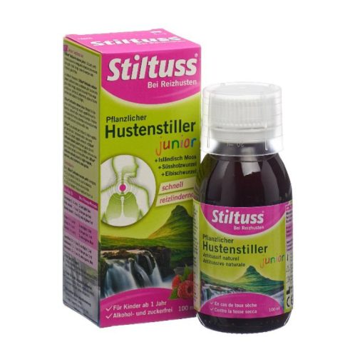 Stiltuss, Stiltuss pflanzlicher Hustenstiller Sirup Junior (100ml)