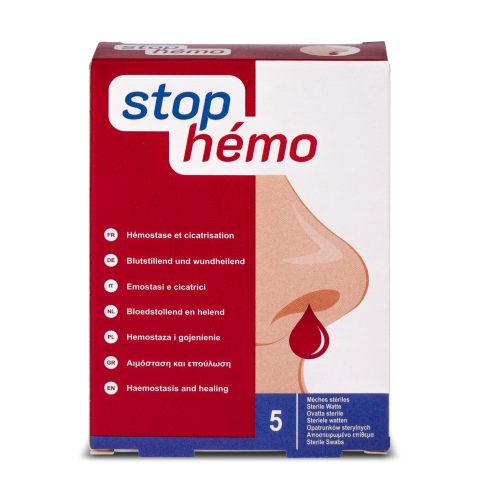 Stop Hémo, stop hémo blutstillende Watte steril (5 Stk)