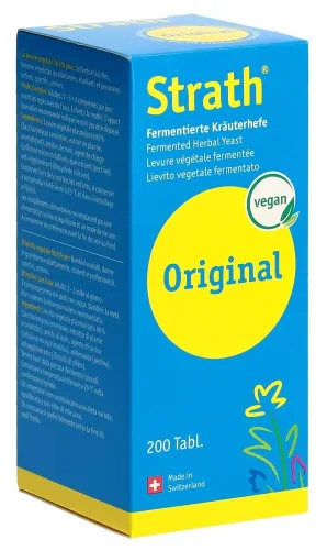 Strath, Strath Original Kräuterhefe Kapseln (200 Stk)