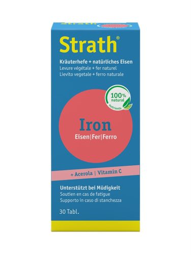 Strath, Strath Iron natürliches Eisen + Kräuterhefe (30 Stk)