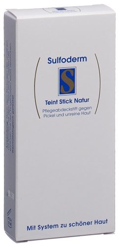 Sulfoderm, Sulfoderm S Teint Stick Natur (5g)