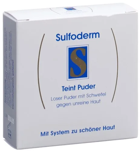 Sulfoderm, Sulfoderm S Teint Puder Dose (20g)