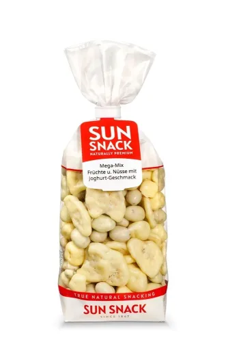 SUN SNACK, SUN SNACK Mega-Mix Frücht + Nüsse mit Joghurt (300g)