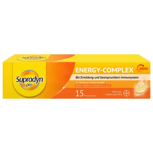 Supradyn, Supradyn Pro Energy-Complex Brausetabletten (15 Stk)