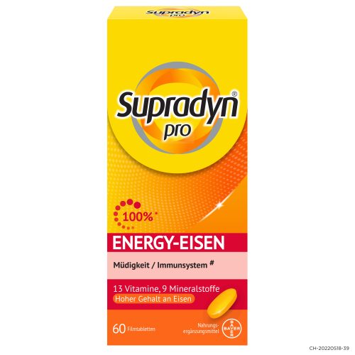 Supradyn, SUPRADYN energy eisen Filmtabl Ds 60 Stk