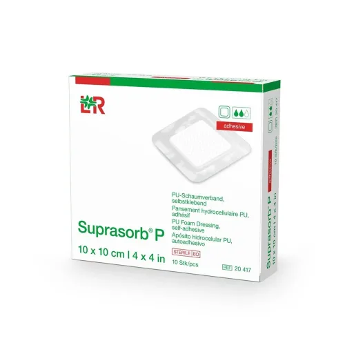 Suprasorb, Suprasorb P Schaumverband 10x10cm selbstklebend (10 Stk)