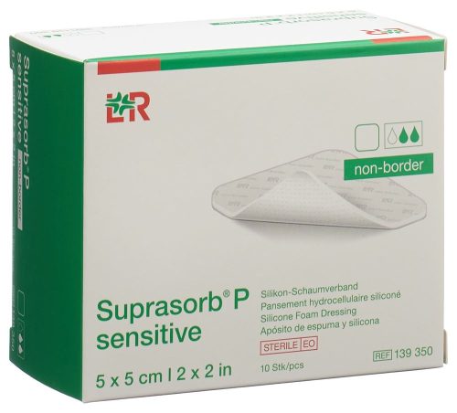 Suprasorb, Suprasorb P sensitive non-border 5x5cm