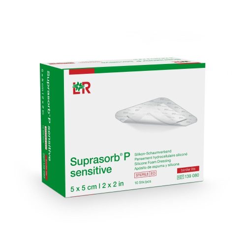 Suprasorb, Suprasorb P sensitive border lite 5x5cm
