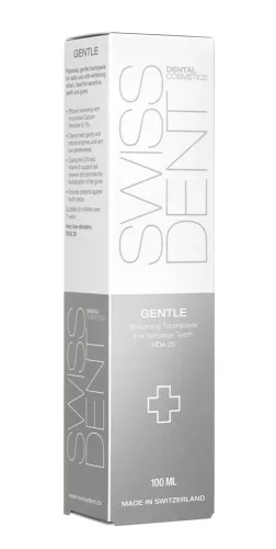 Swissdent, Swissdent Gentle Whitening Toothpaste For Sensitive Teeth RDA 25 Zahnpasta 100 ml