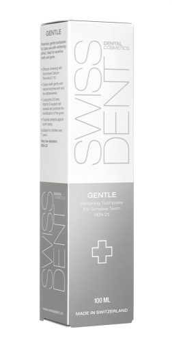 Swissdent, Swissdent Gentle Whitening Toothpaste For Sensitive Teeth RDA 25 Zahnpasta 100 ml
