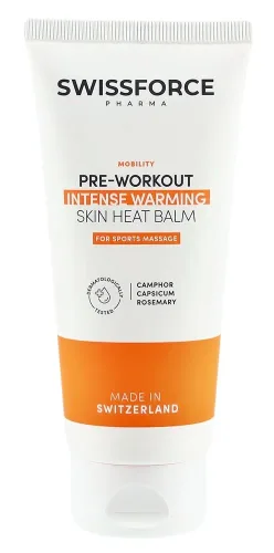 Swissforce Pharma AG, Swissforce Wärmebalsam für die Haut vor dem Training